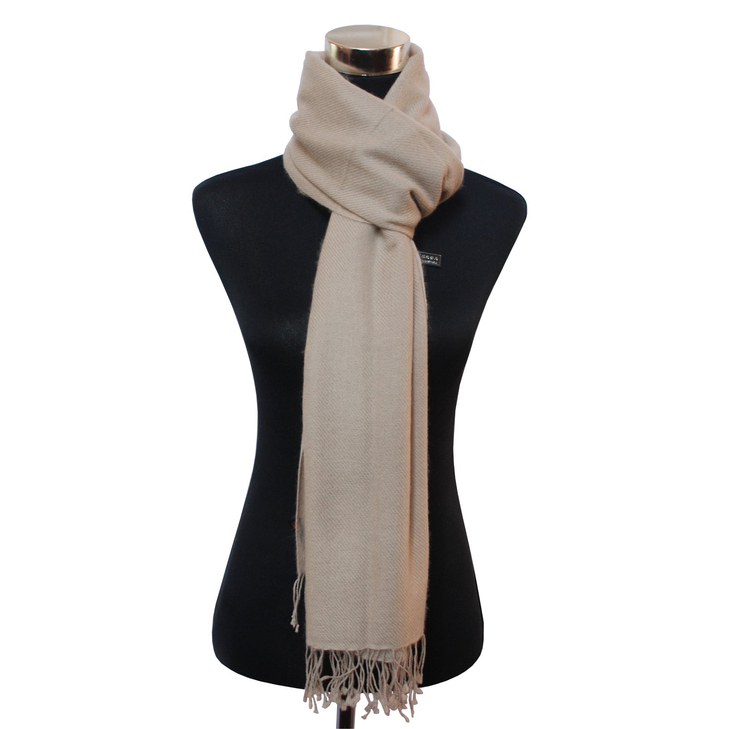 Sand colour Cashmere Stole