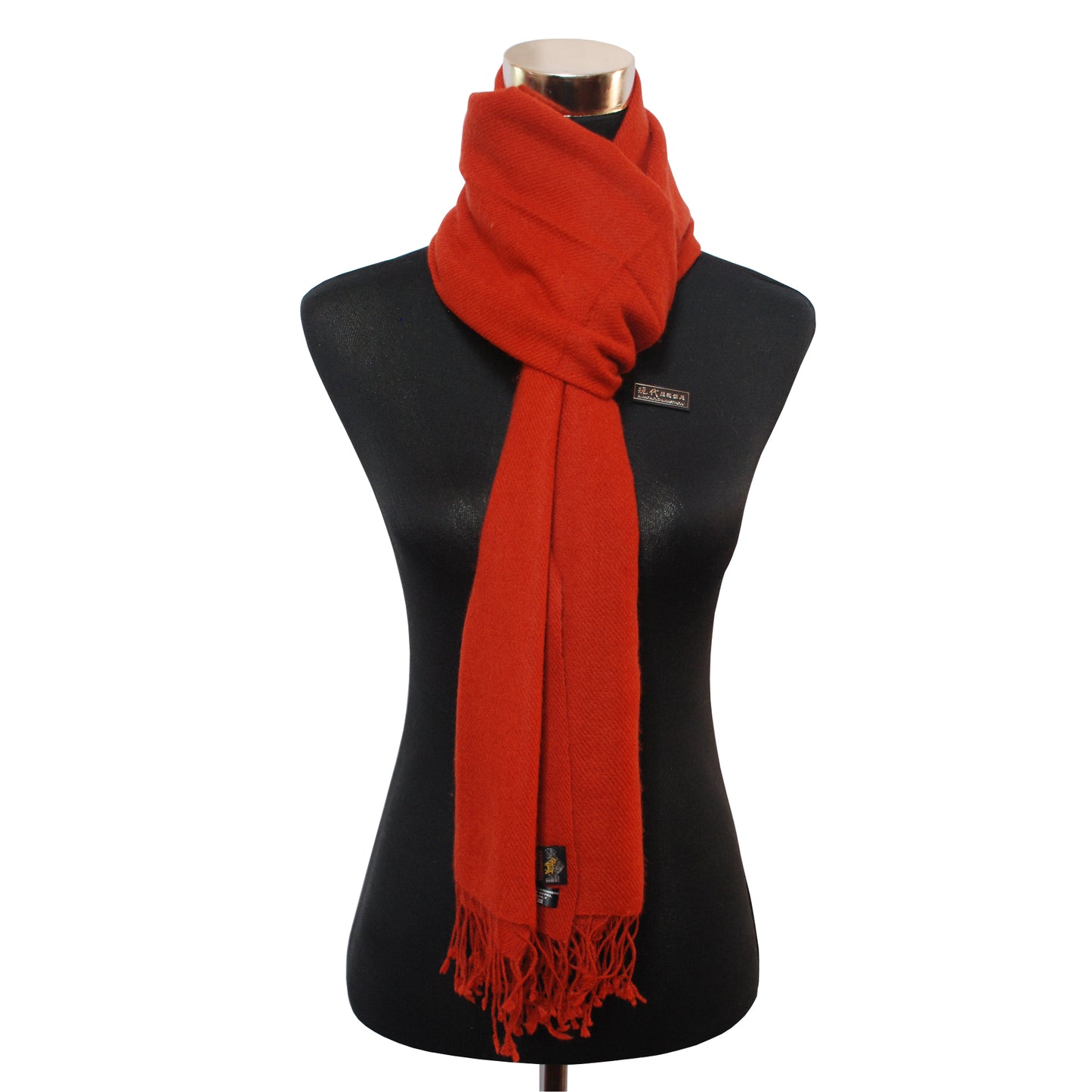 Orange Cashmere Wrap