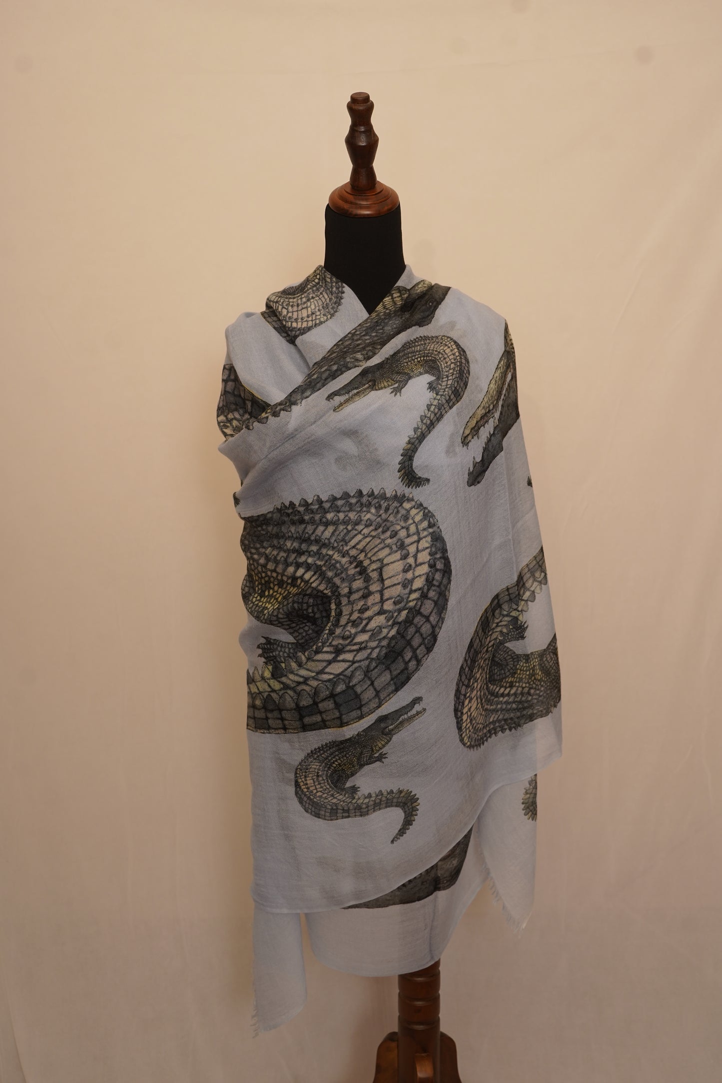 This beautiful designer cashmere shawl is hard to find and makes it as unique as you are!