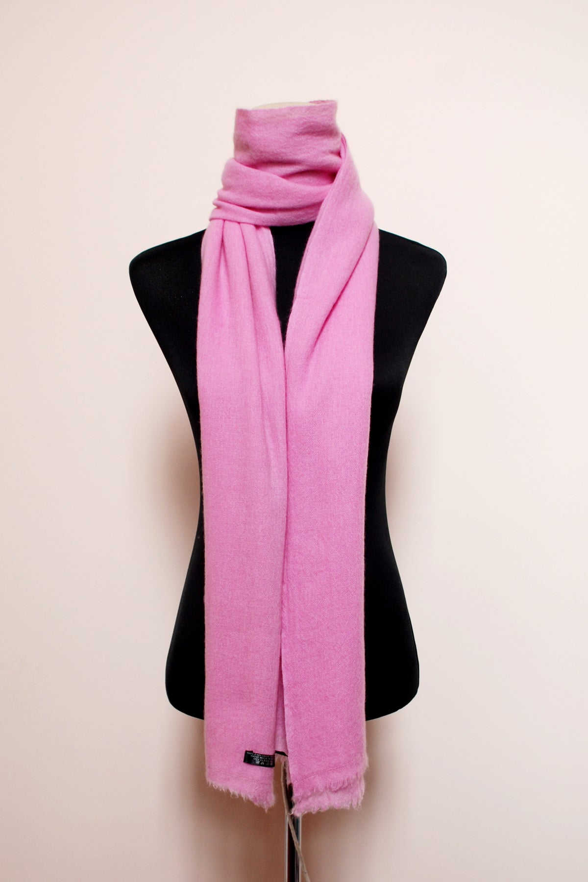 baby pink pashmina shawl
