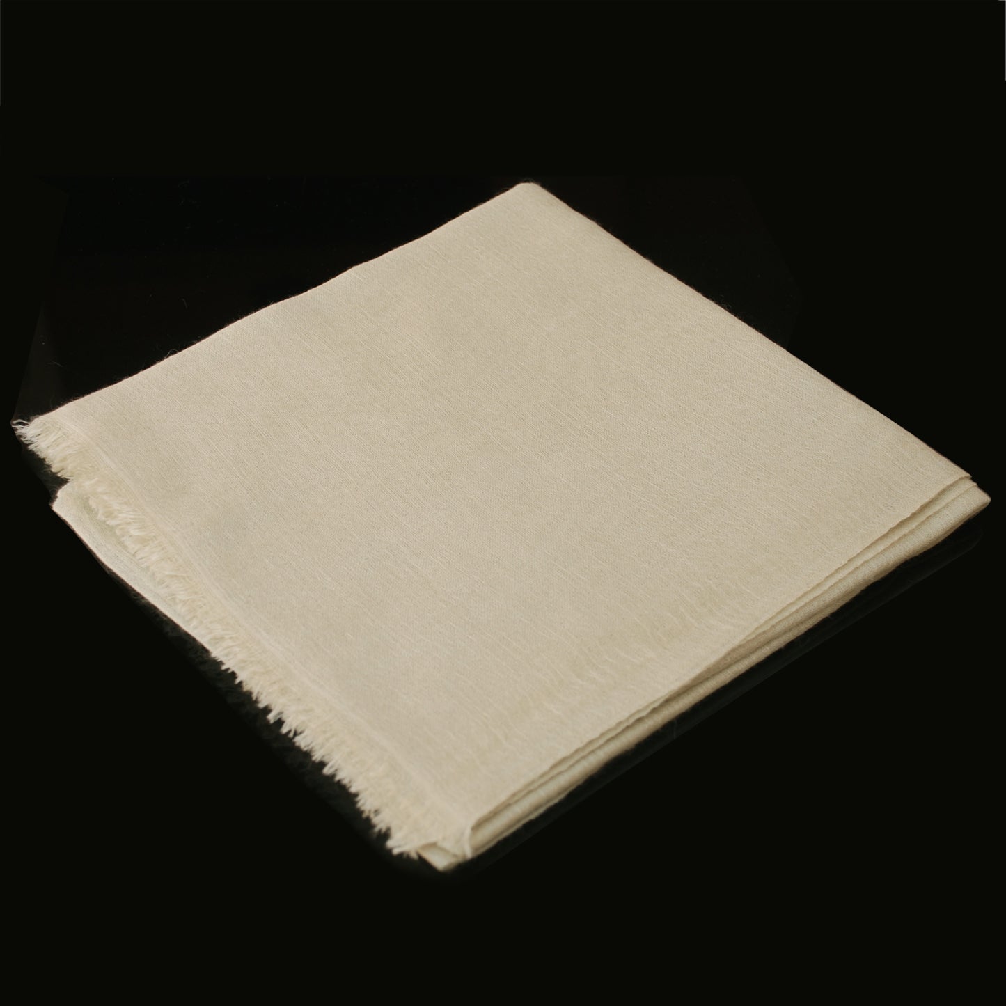 Feather Light cream Pashmina Shawl