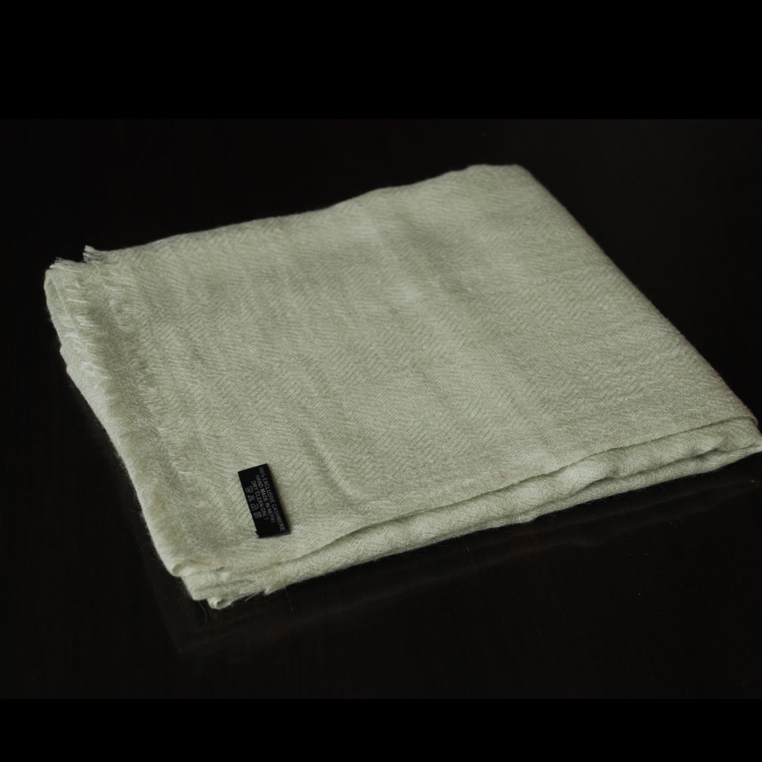 light green pashmina stole