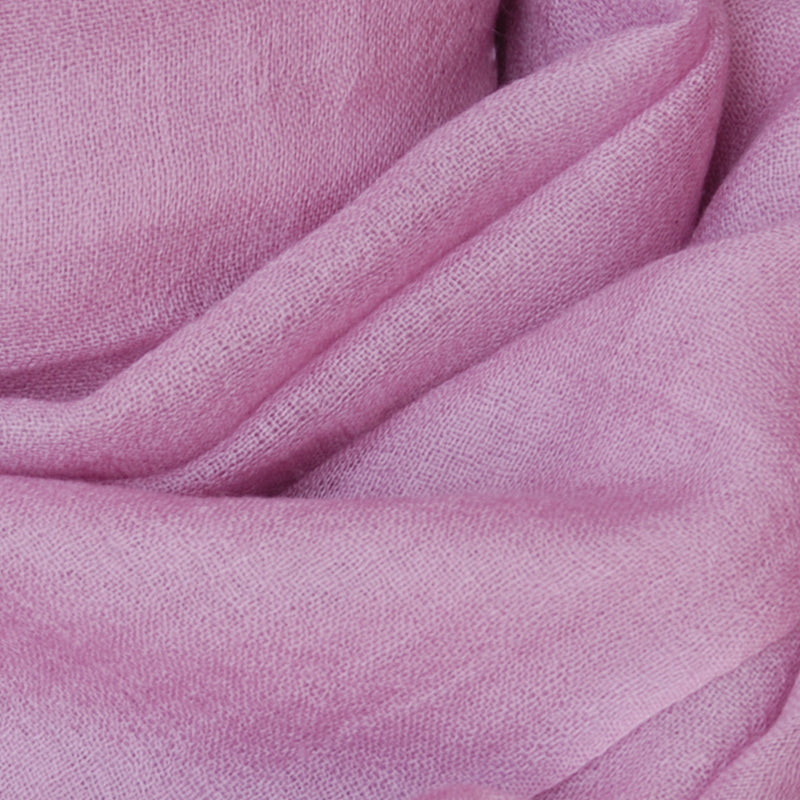 Light pink cashmere shawl