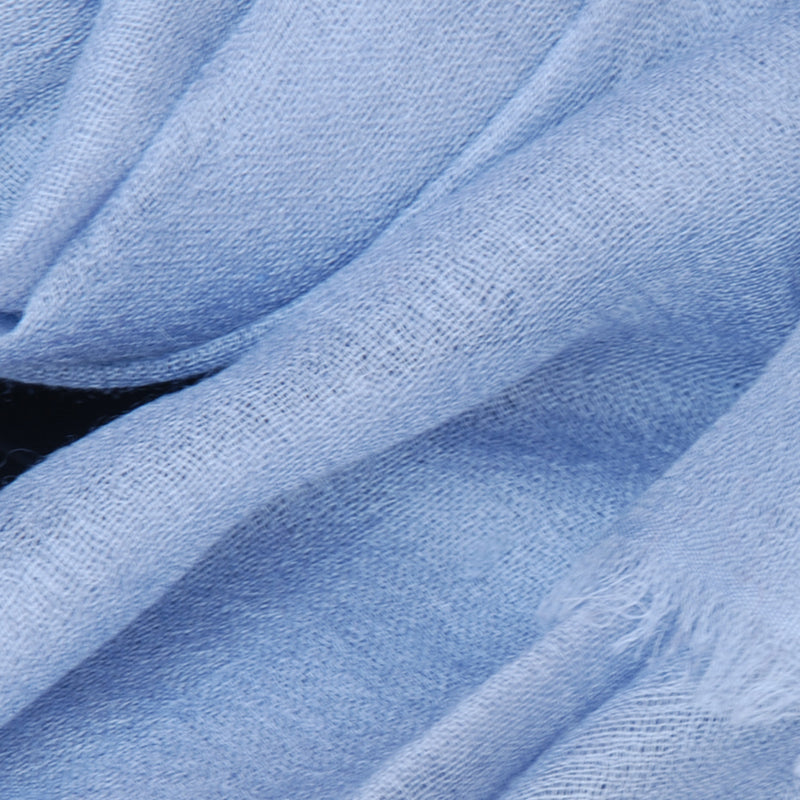 Blue soft Lightweight Pashmina Shawl