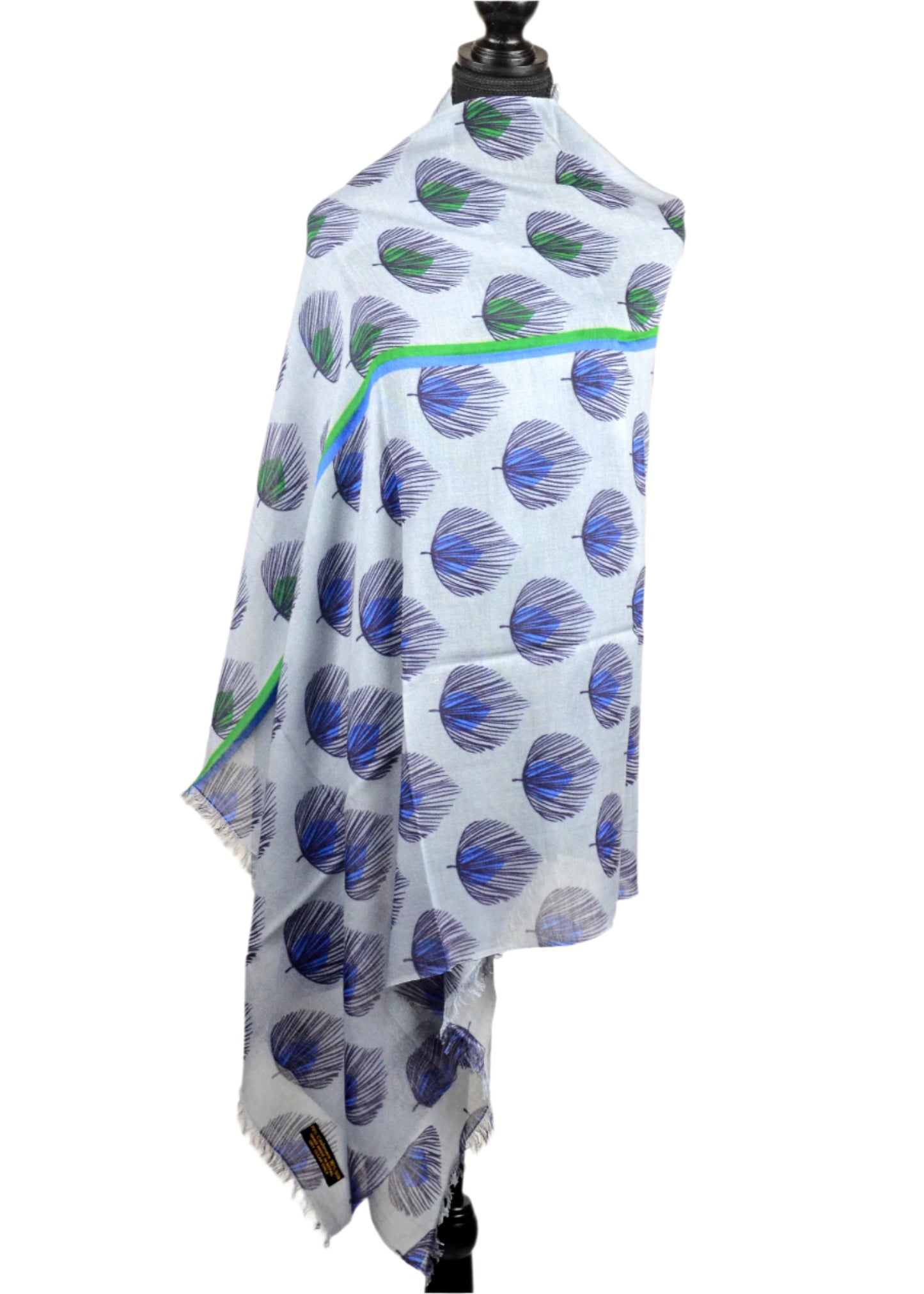 Peacock Cashmere Shawl