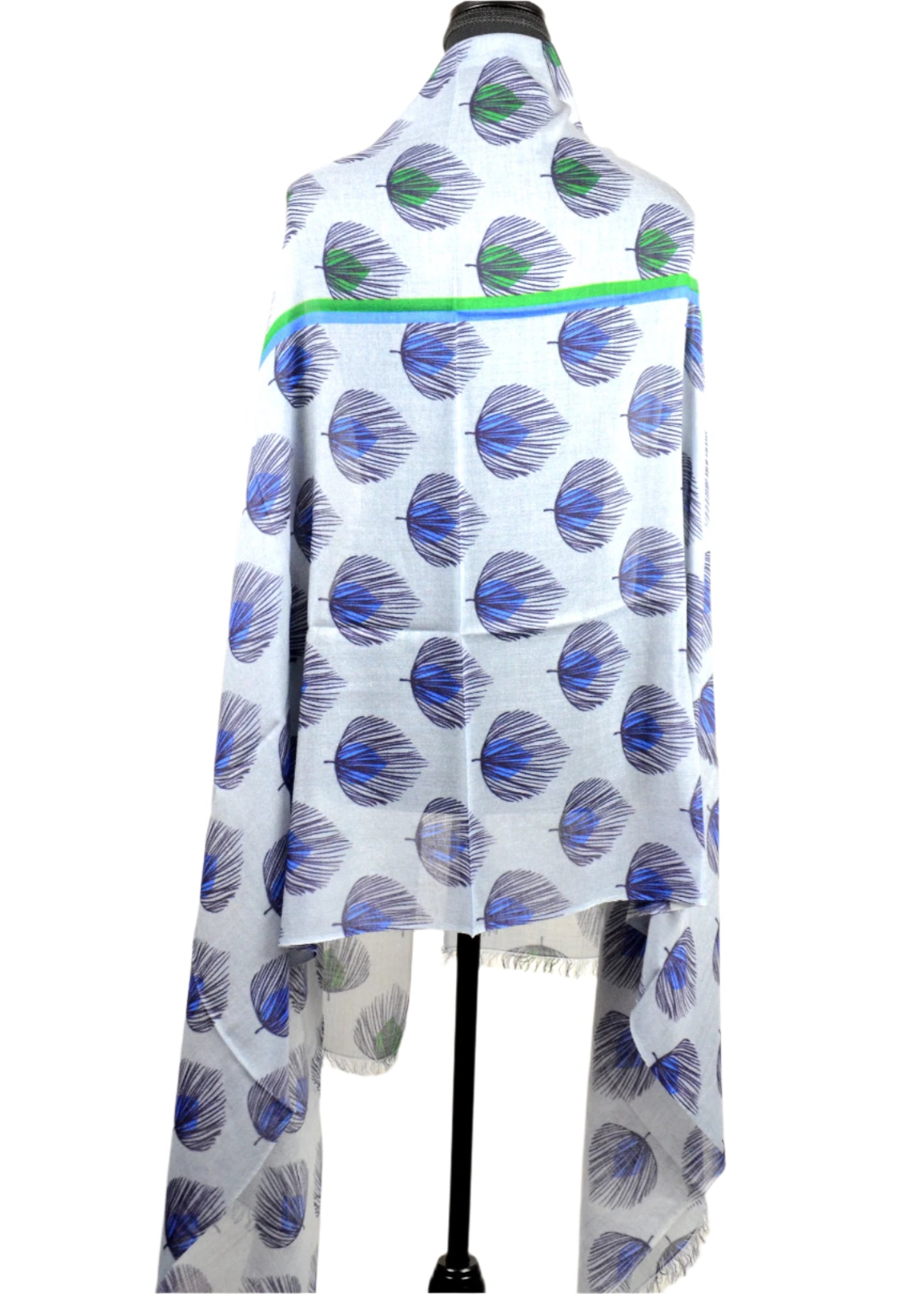 Peacock Cashmere Wrap