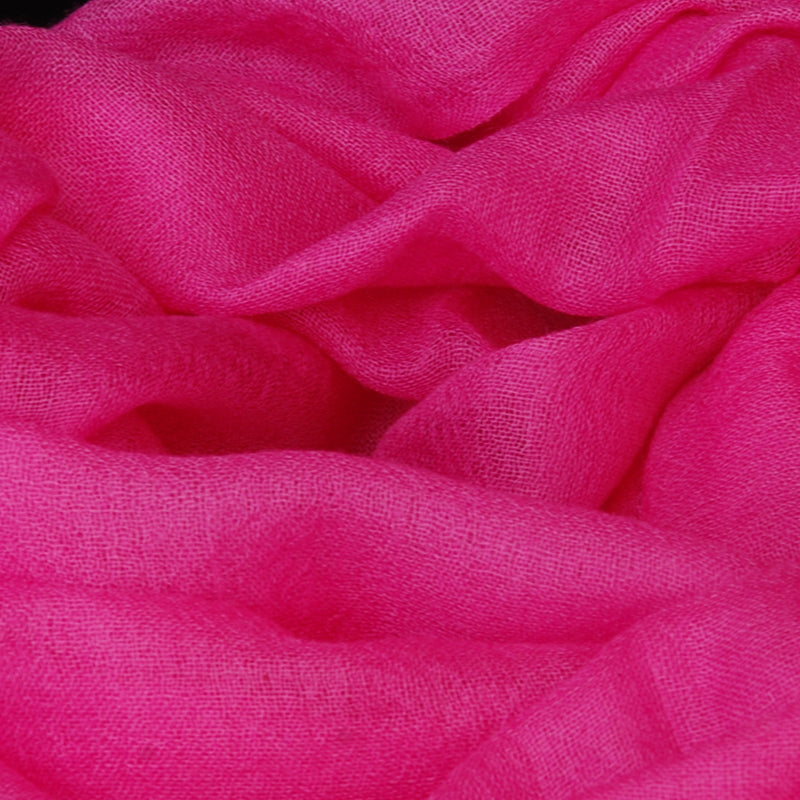 Feather Light Pink Pashmina Shawl