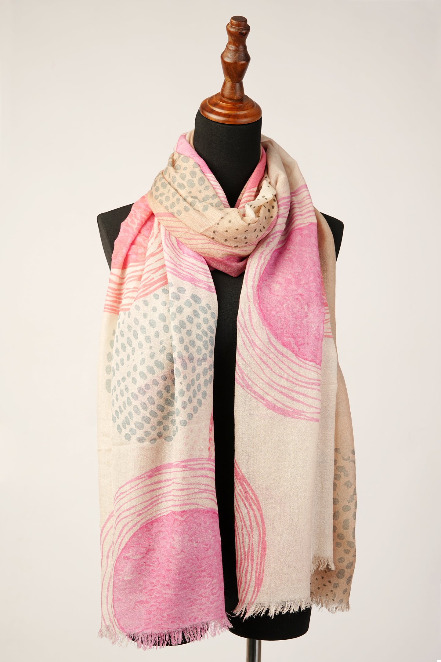 Merino wool shawl