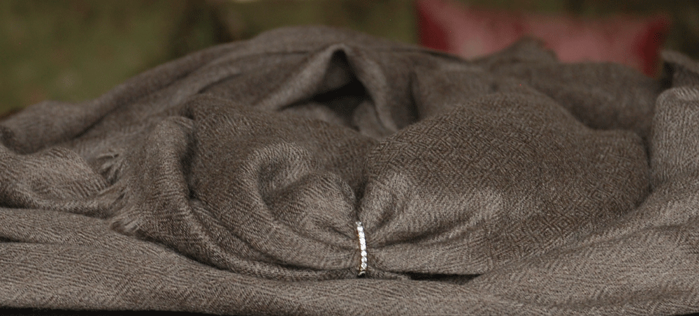 Diamond Pattern Cashmere Shawls