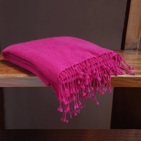 Pink Cashmere stole