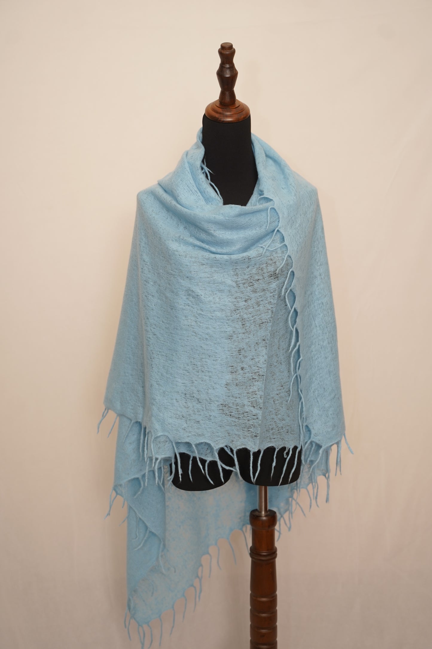 Felted Cashmere Wrap