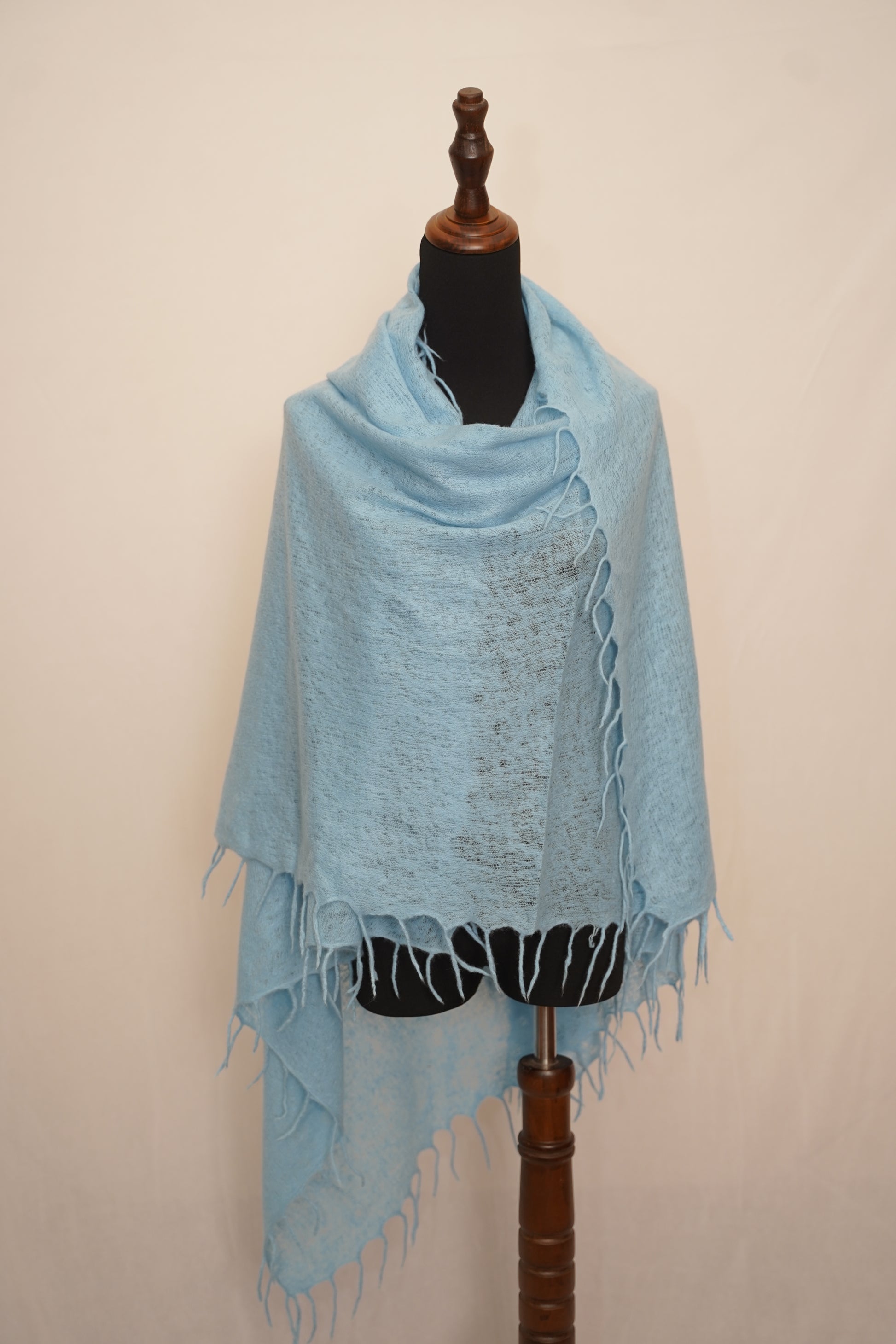 Felted Cashmere Wrap