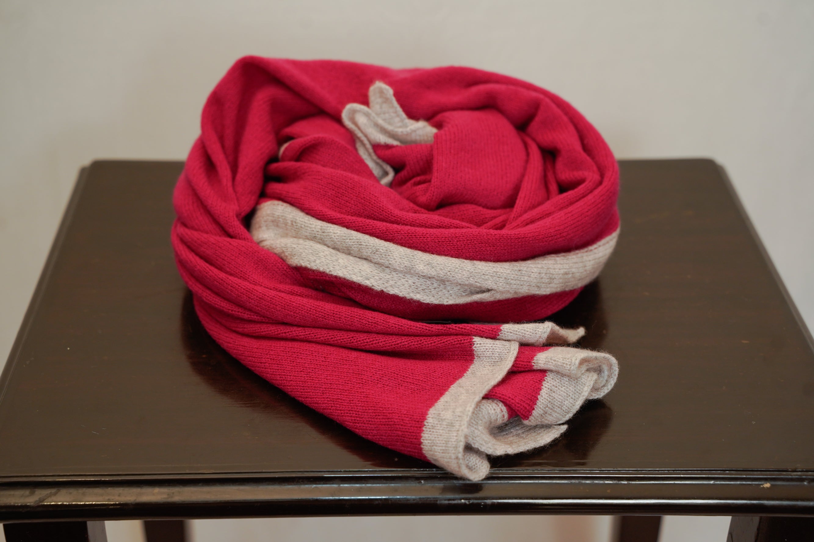 Pink Cashmere Stole