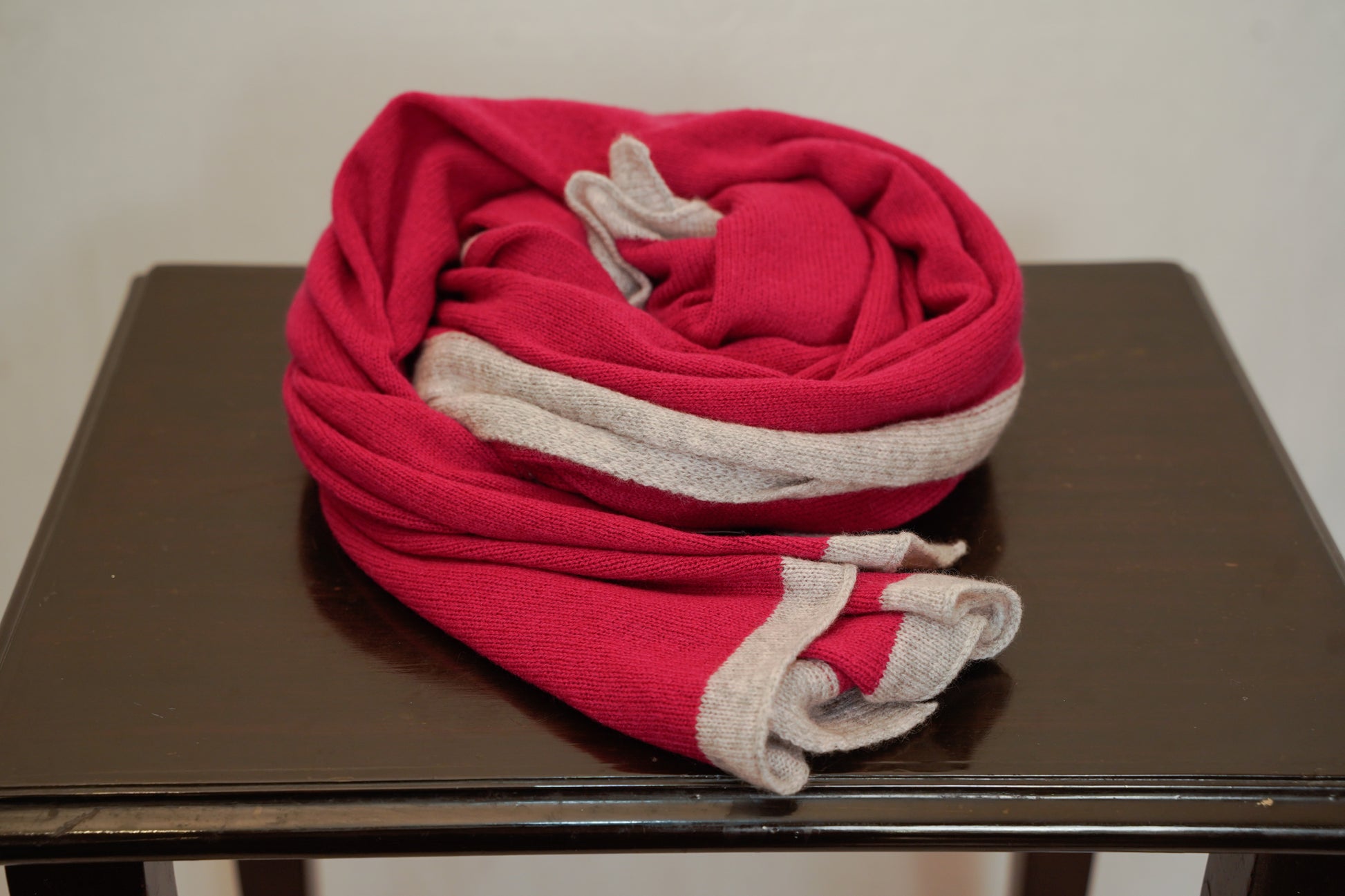 Pink Cashmere Stole