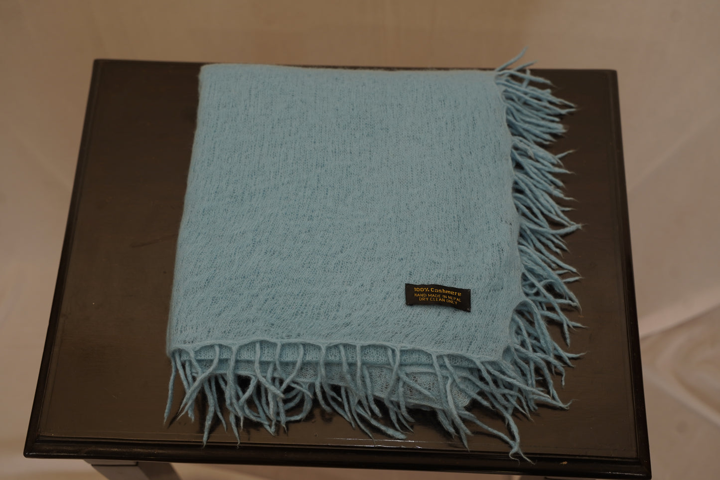 Plain Cashmere stole