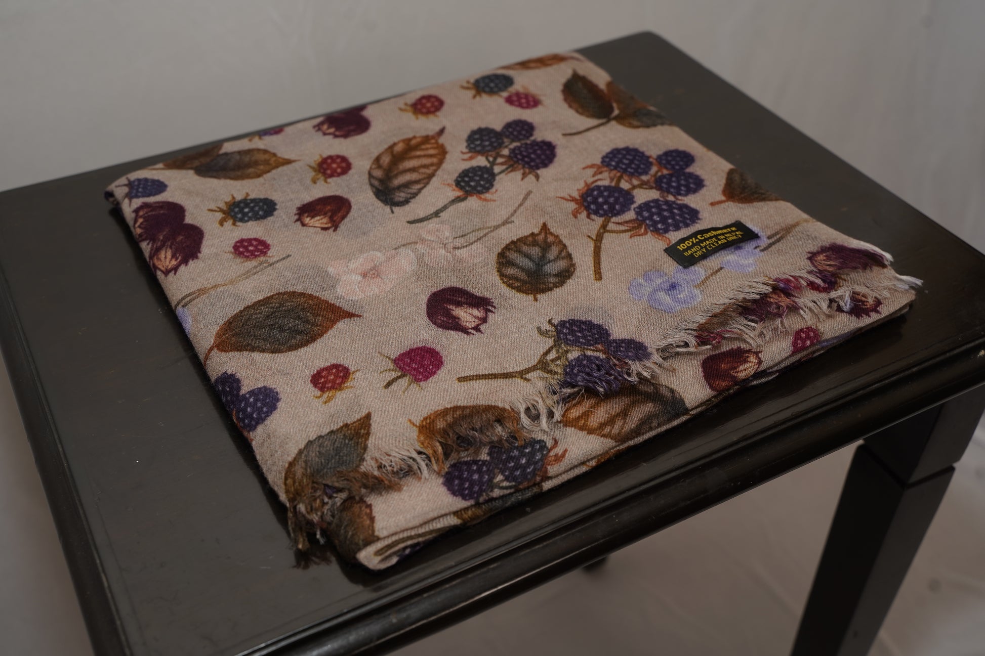 Beautiful printed cashmere shawl 