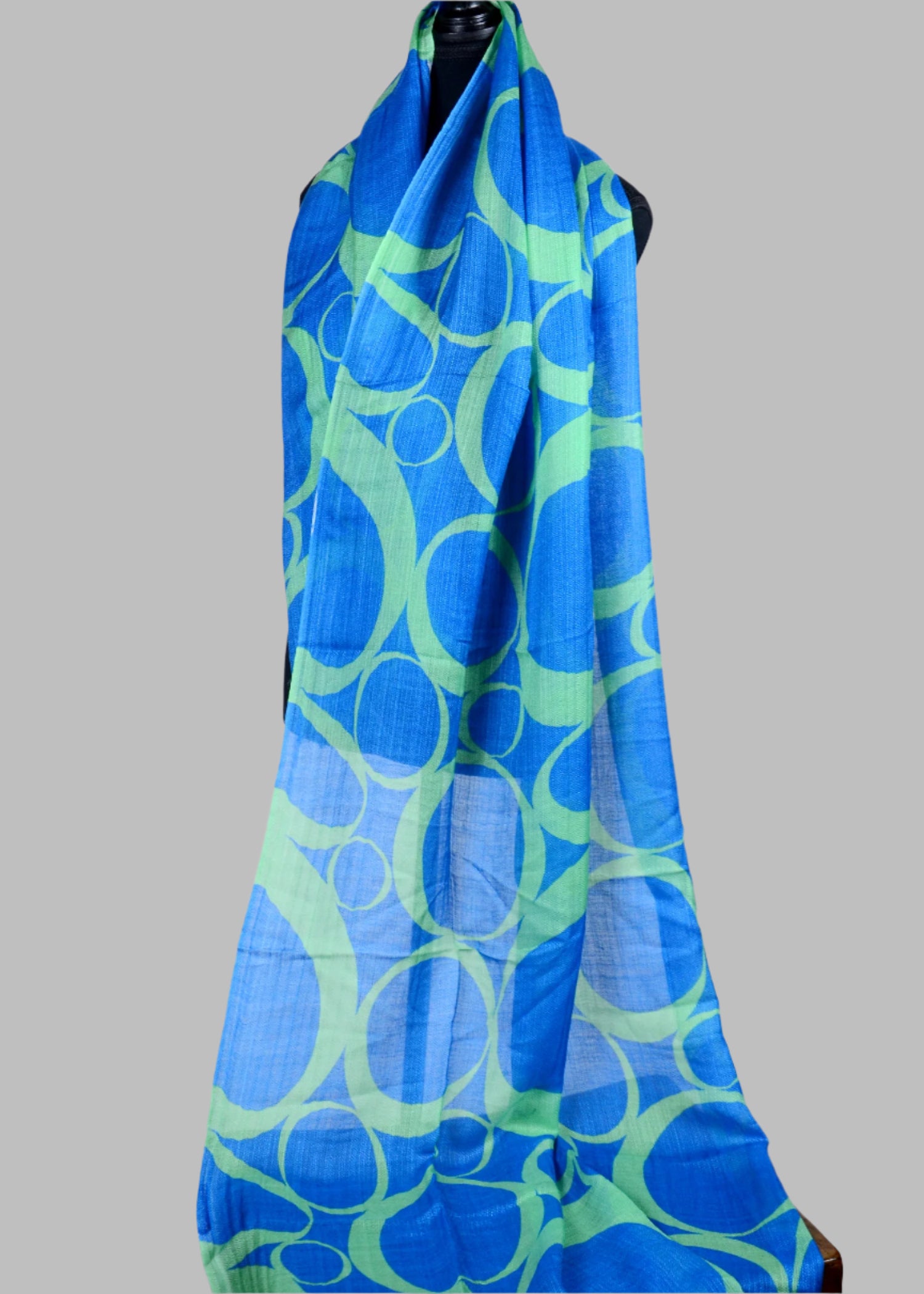 Abstract Print Cashmere stole