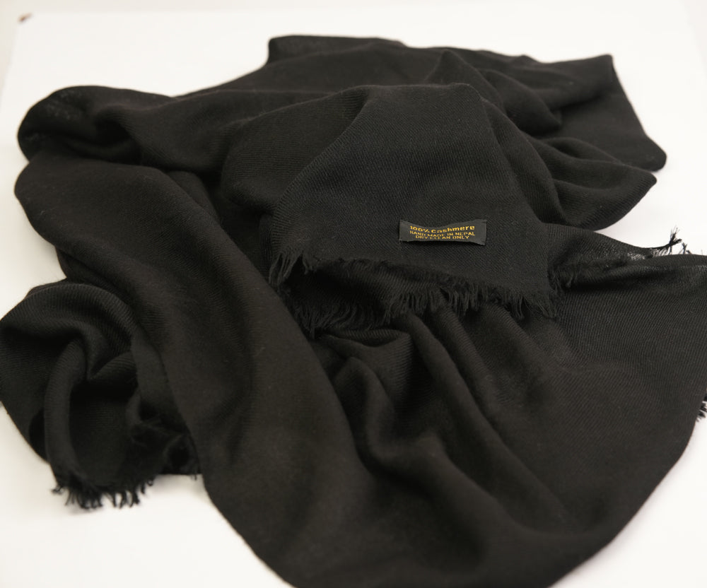 Black Pashmina Stole