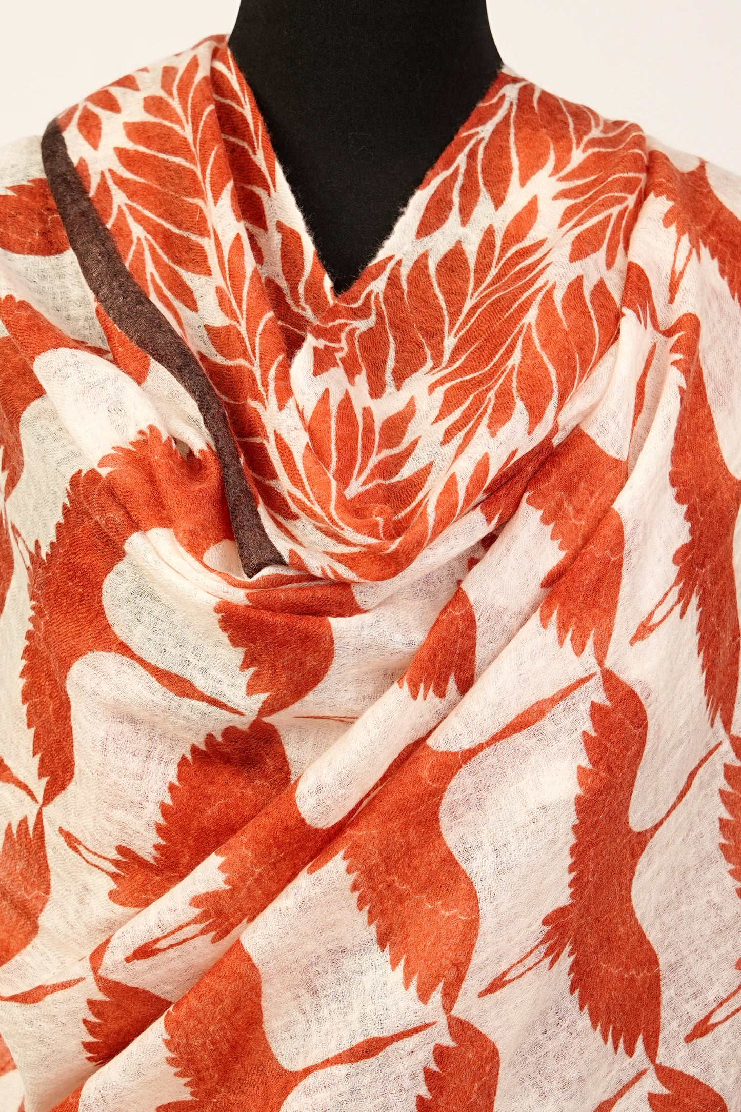 Swan and Leaf's gorgeous Printed Cashmere Wrap