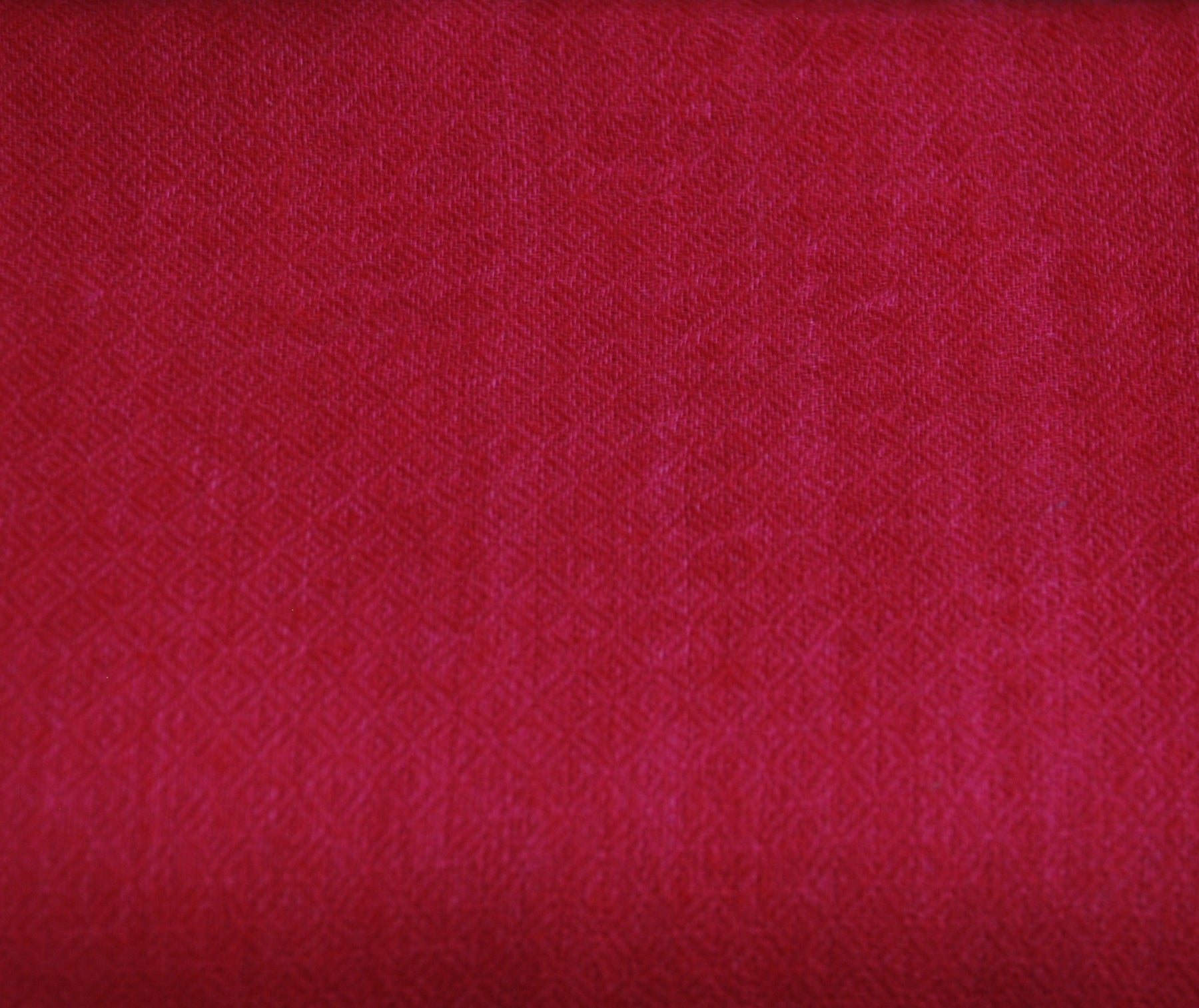 Featherweight  Diamond Pattern dark Pink Cashmere Shawl