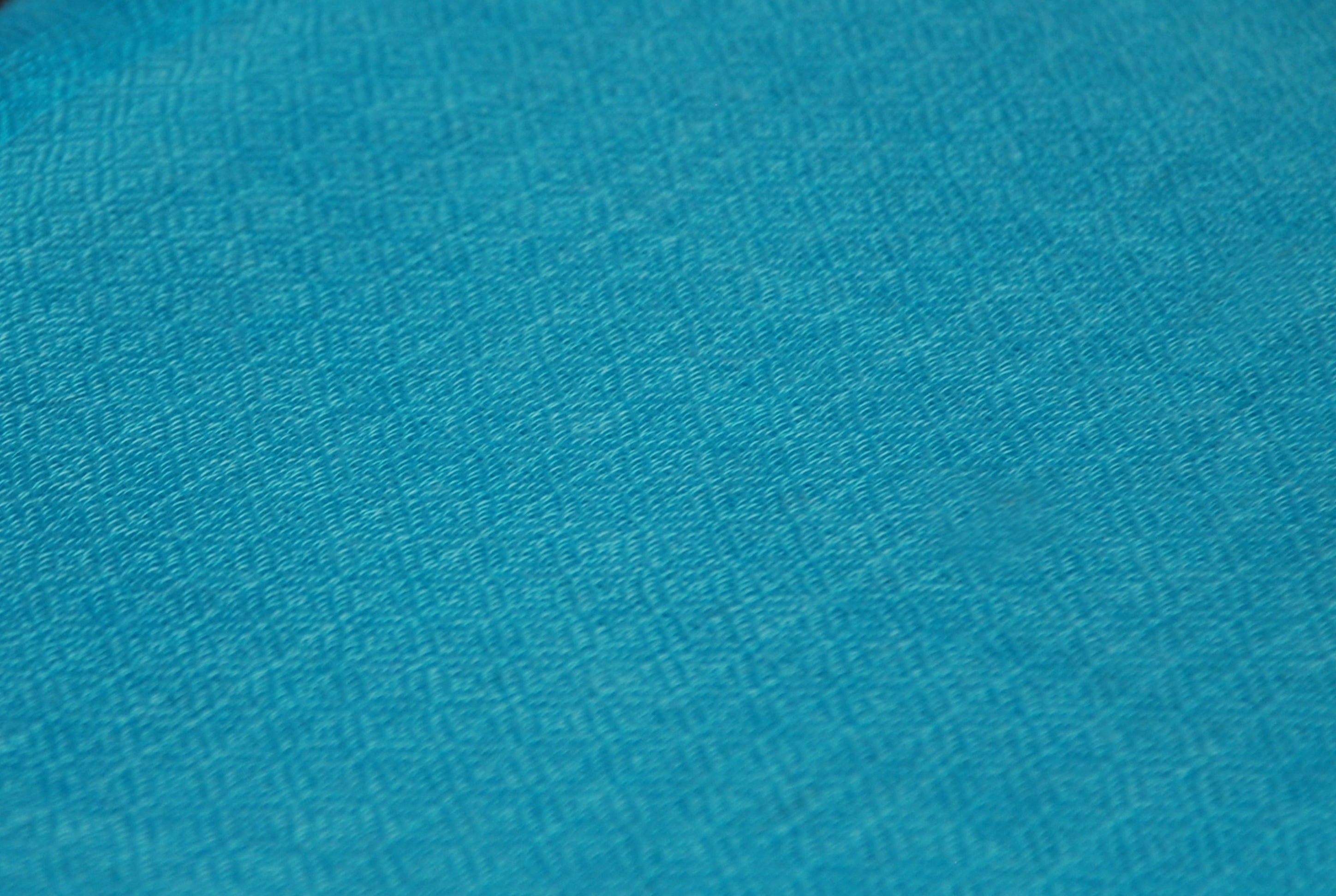 Featherweight  Diamond Pattern Turquoise  Cashmere Shawl