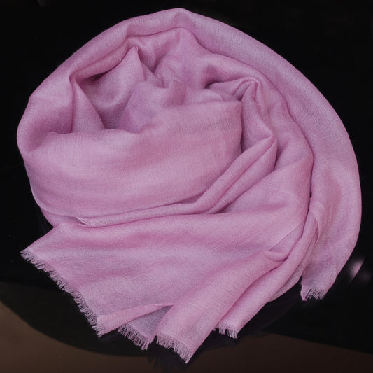 Pink Cashmere Shawl