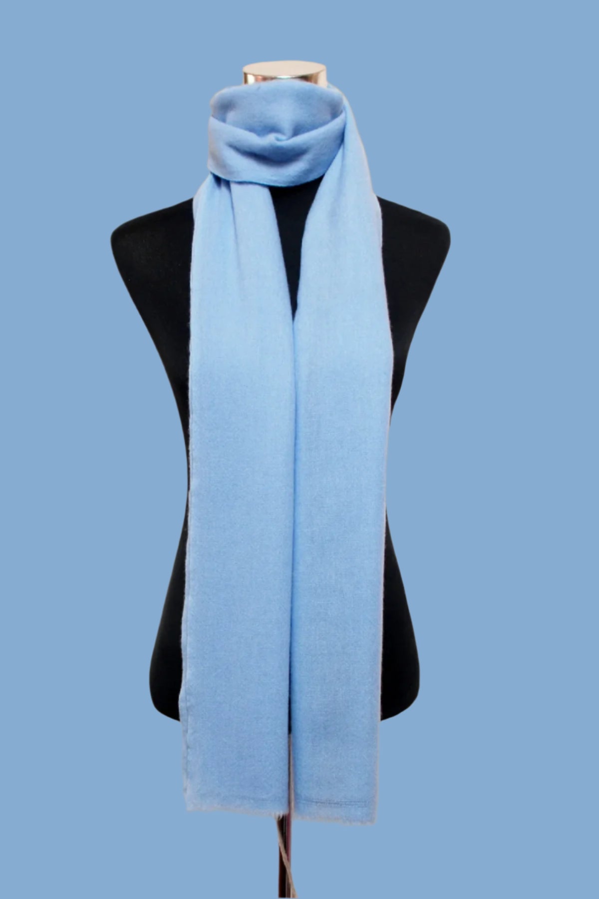baby blue cashmere shawl