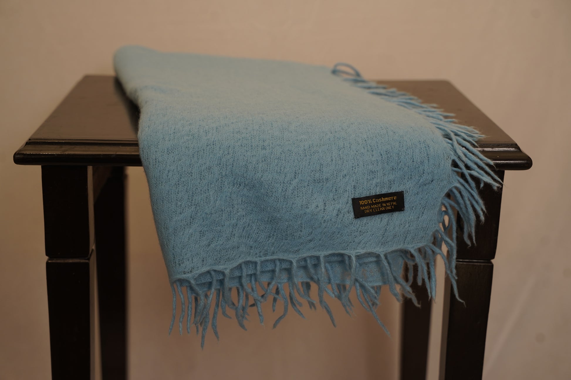 tassel cashmere stole